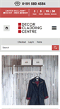 Mobile Screenshot of decorcladdingcentre.co.uk